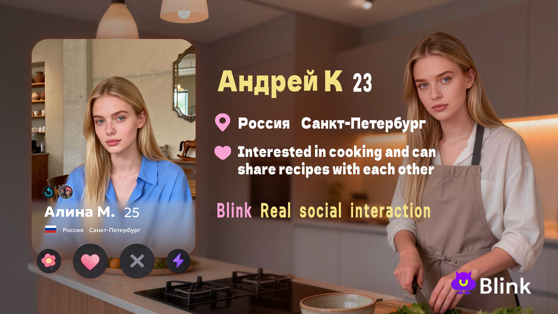 БЛИК | Blink — Dating, Chat & Romance