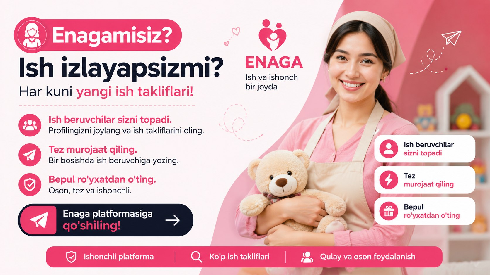 Enaga | Nyanya | Xizmatchi | Toshkent