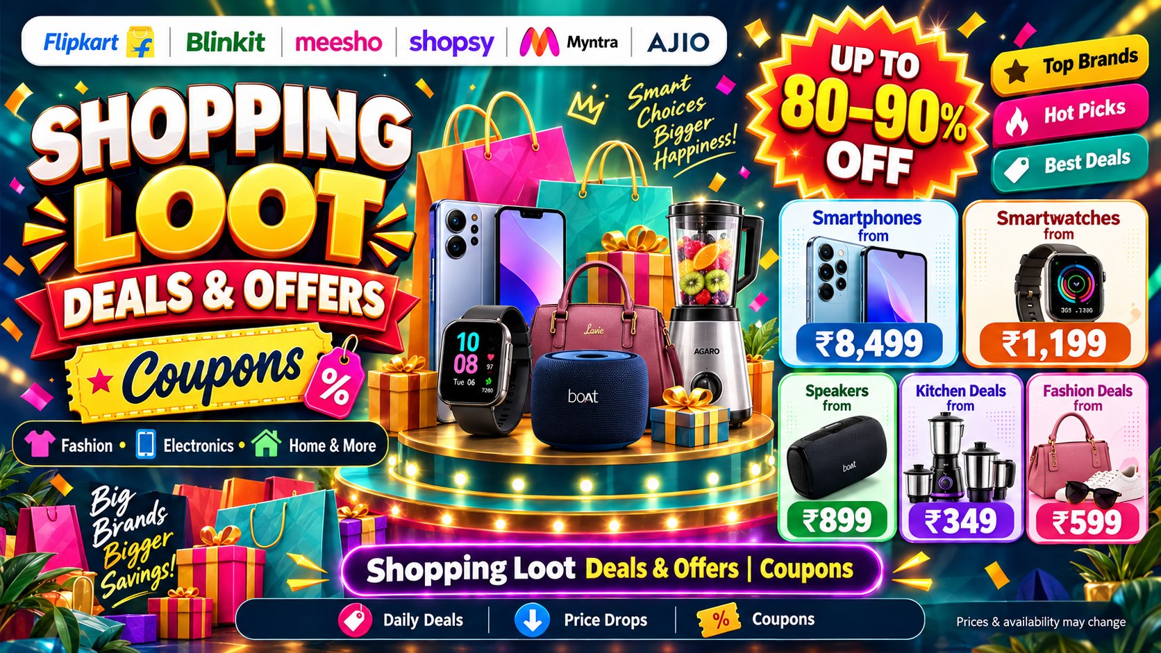 Shopping Loot Deals & Offers | Coupons