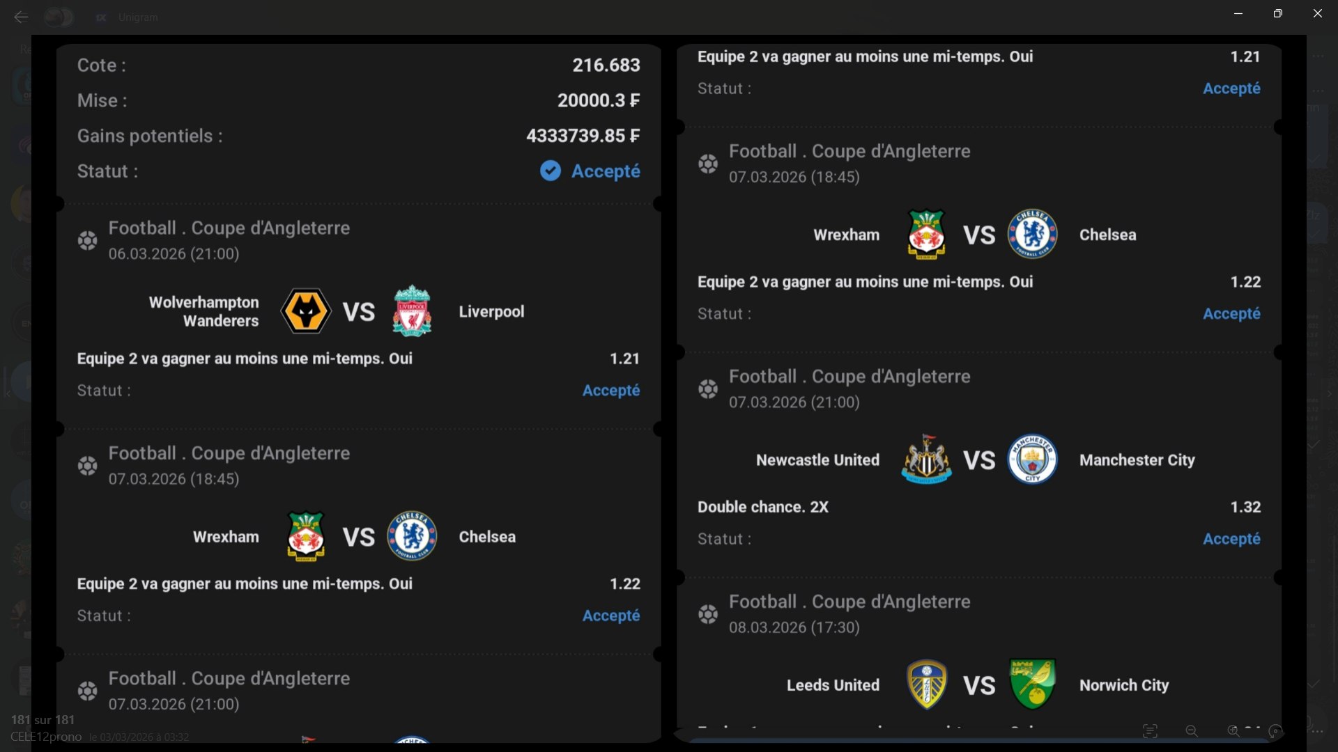 CELE12 PRONOS 🫶🏿🧠⚽️