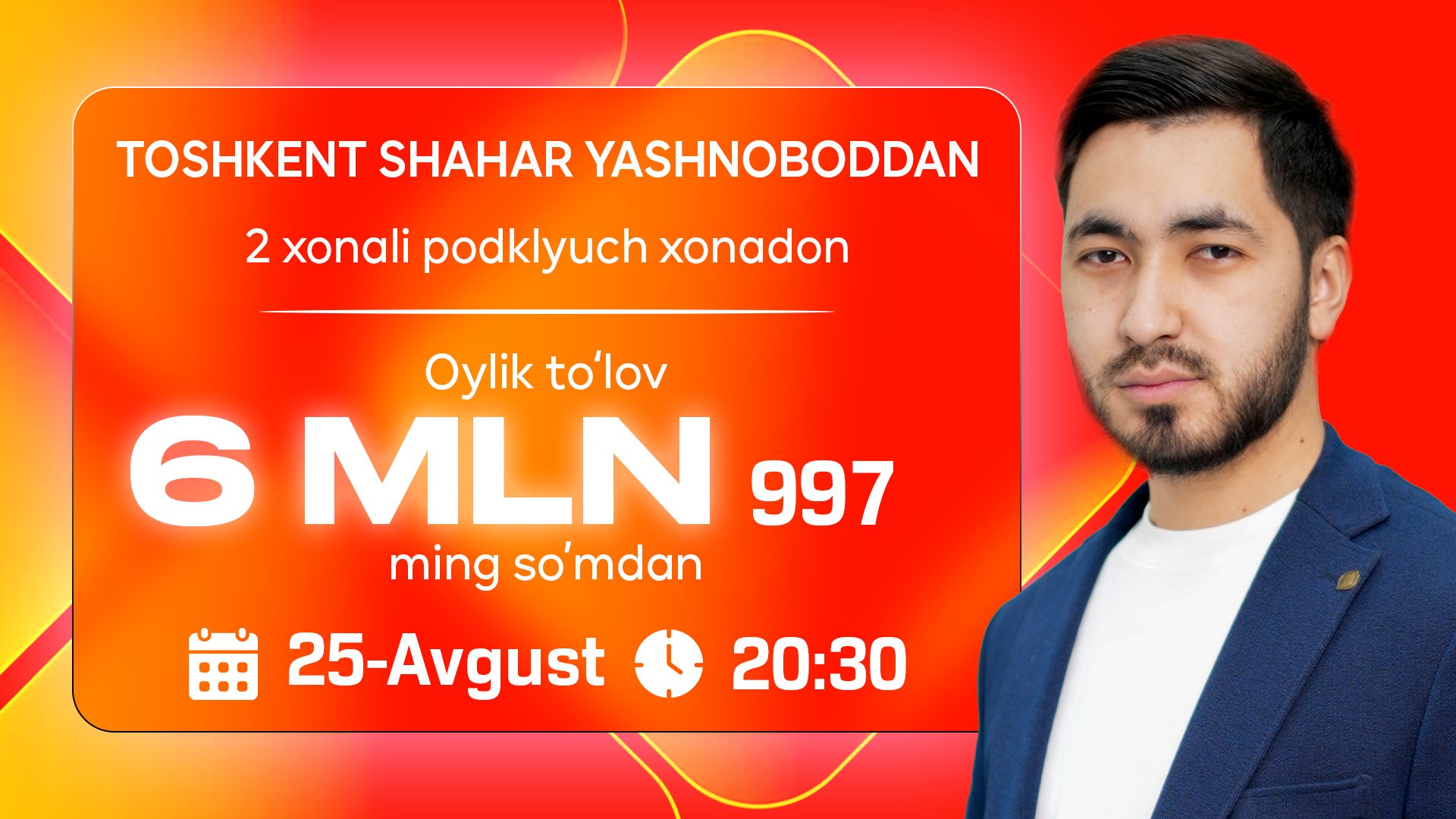 25-avgust | ONIX uylari | Polimer Binokor