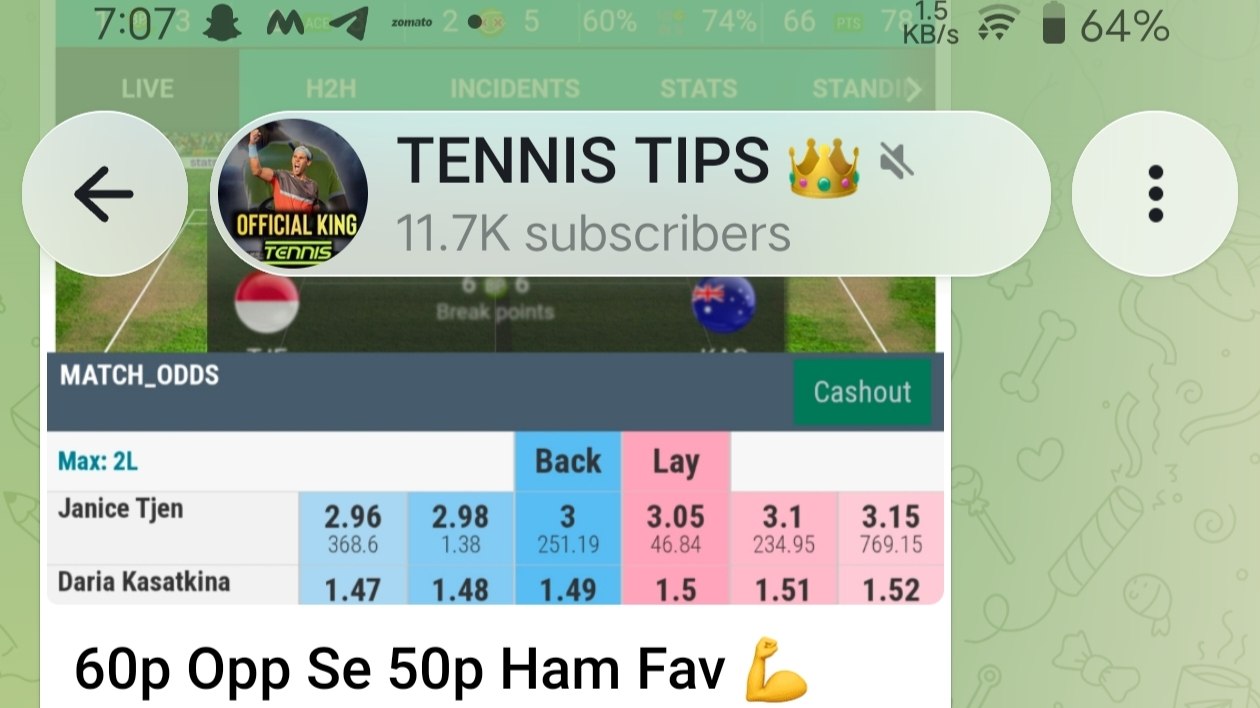 TENNIS TIPS 👑