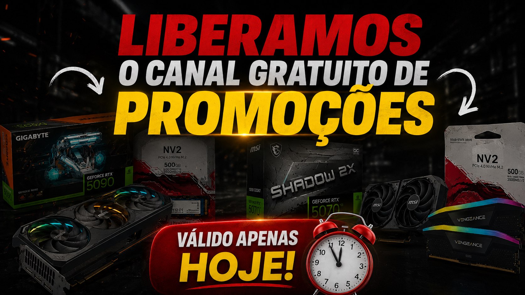 ⚡️ OFERTAS DE HARDWARE DO SANTANA