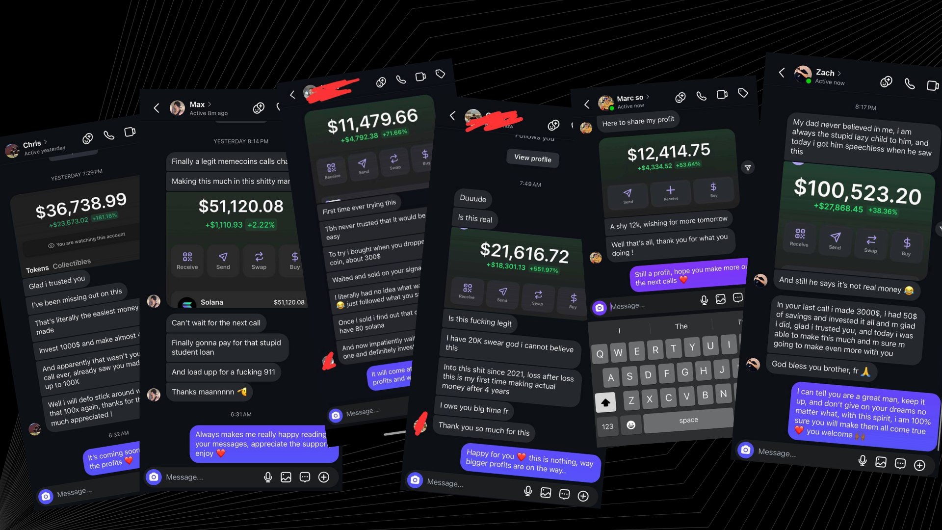Zade Crypto Calls