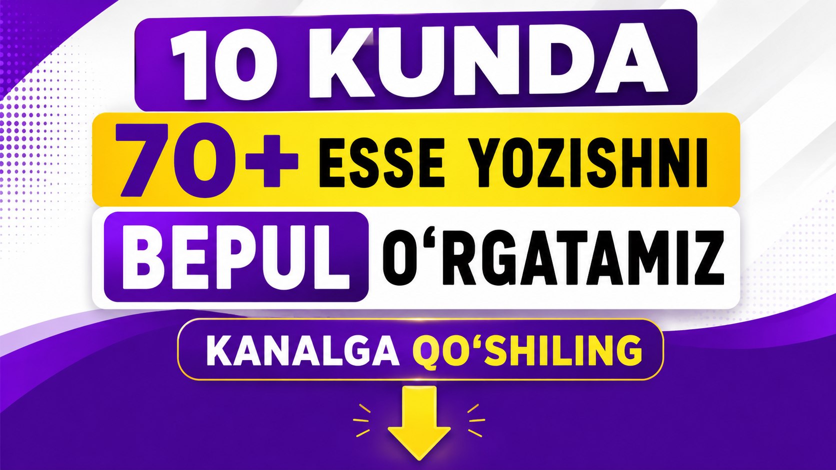 Iskandarova Ona tili Milliy Sertifikat