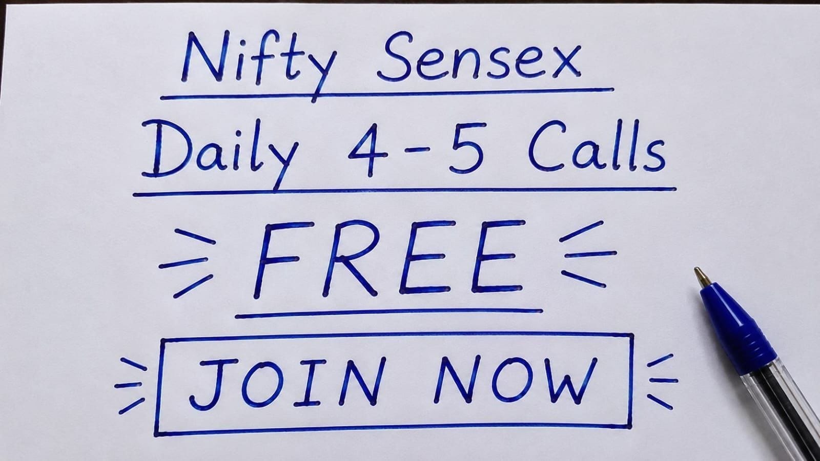 Nifty Banknifty Calls Free