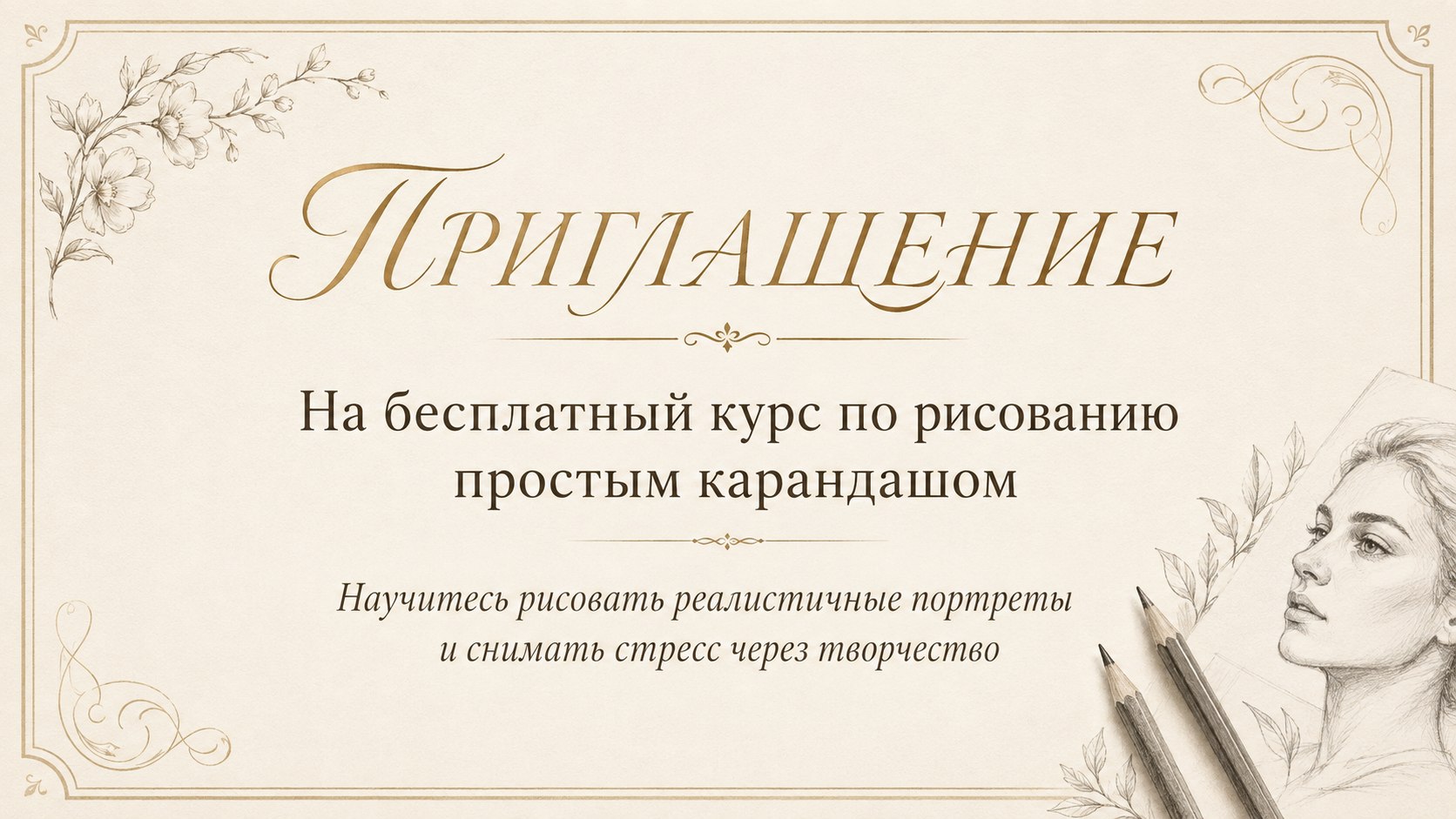 Дарим курс по рисованию 🎁