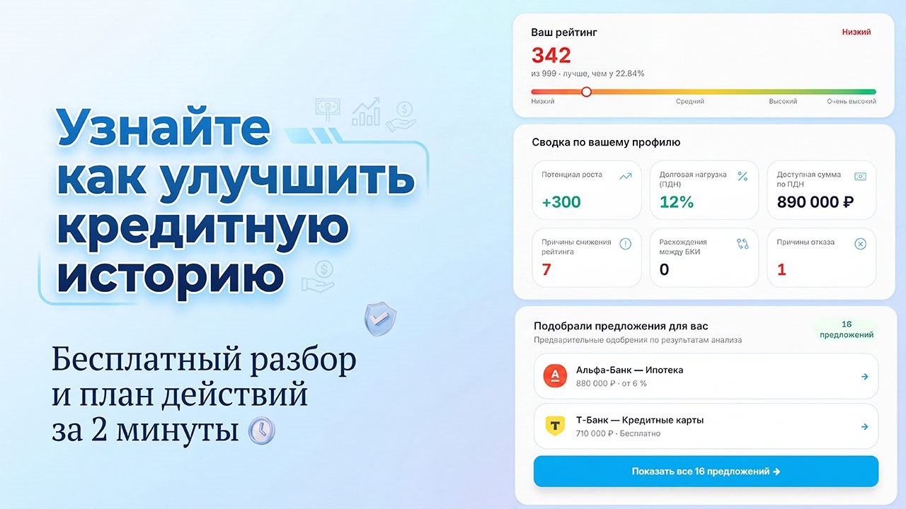 Анализ кредитной истории